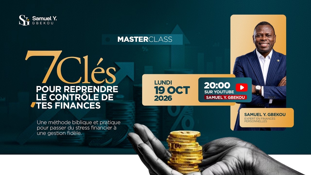 Masterclass « 7 Clés pour reprendre le contrôle de tes finances »